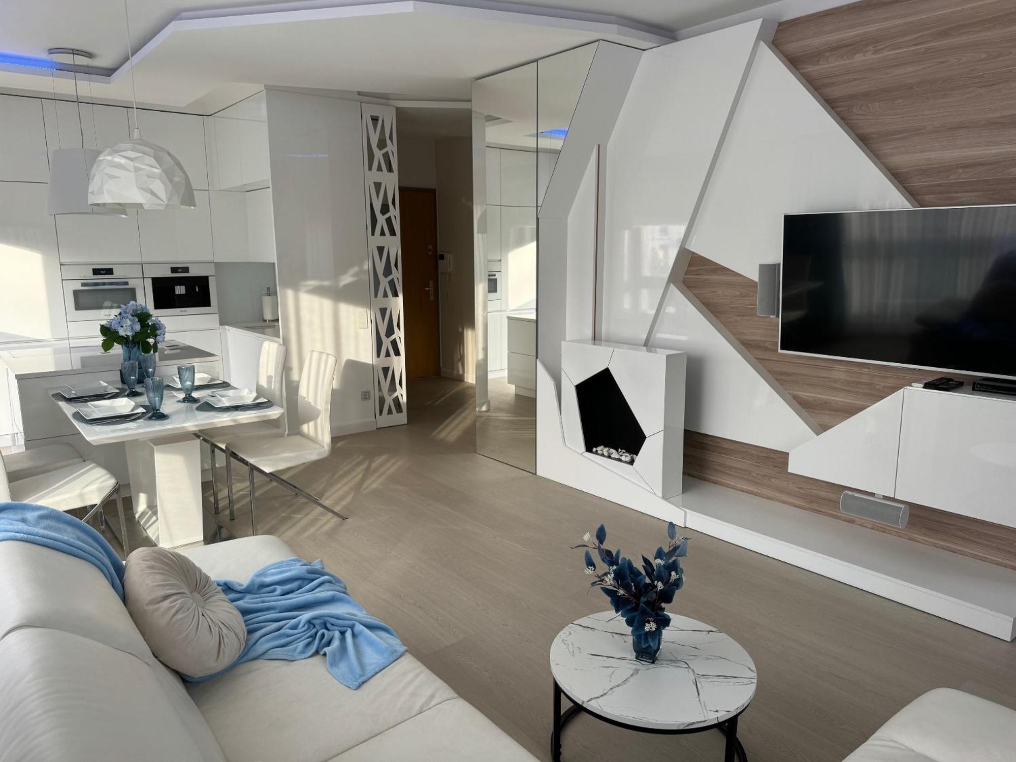 Blue Seaside Apartment Gdansk Exterior photo